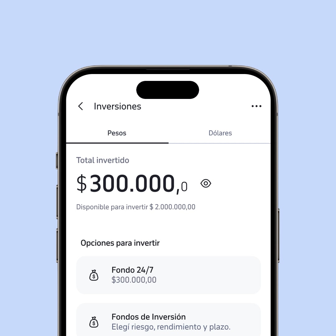 Imágen de celular con pantalla de FCI